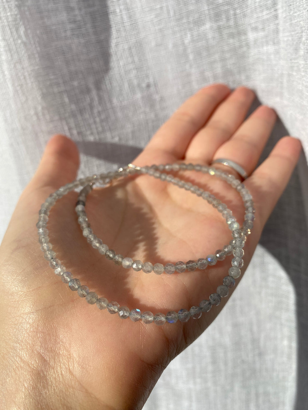 Labradorite Beaded Necklace